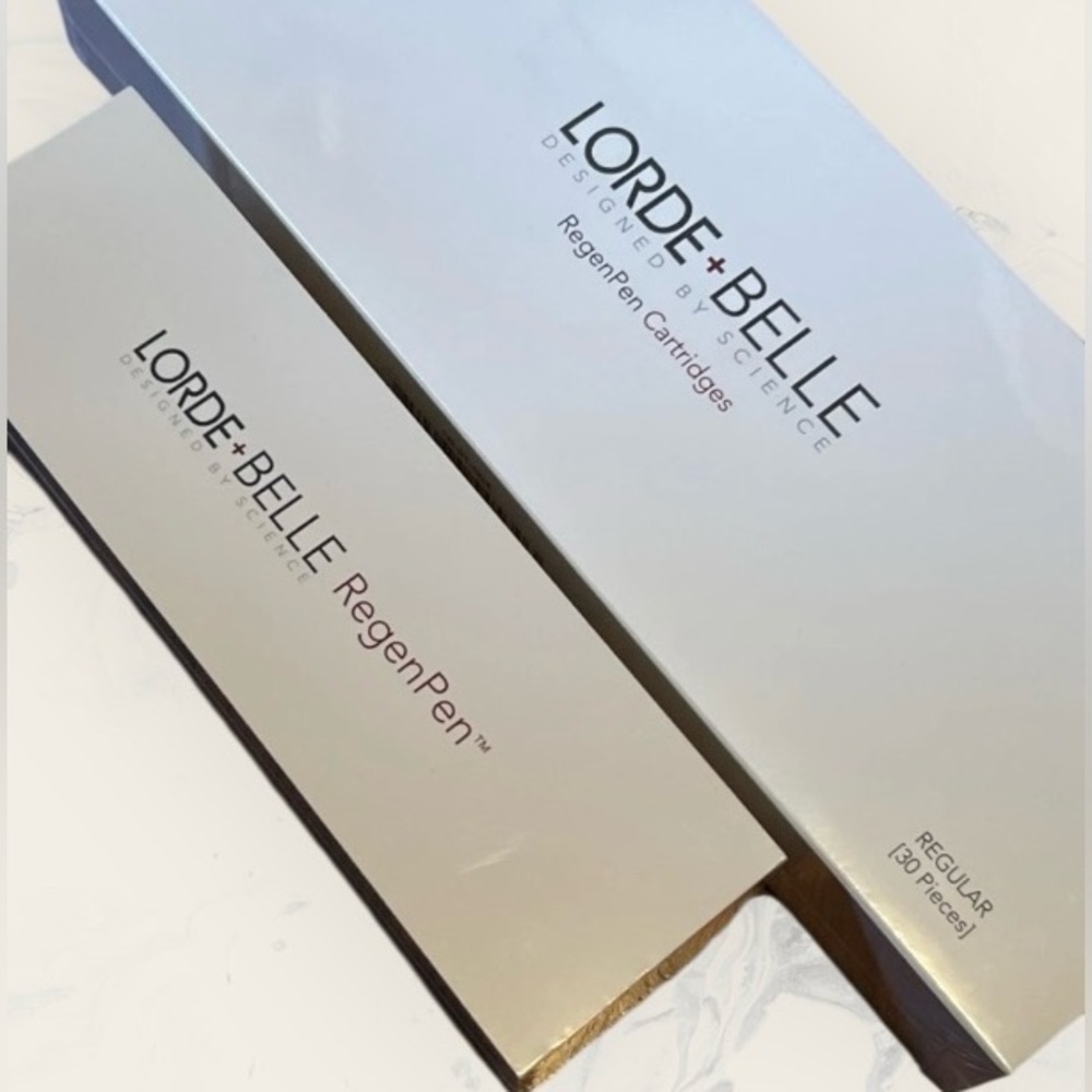 Lorde+Belle $468 BUNDLE Viral Regenpen+30 PK Cartridges NIB